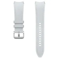 Pasek Hybrid Eco-Leather Band Samsung Et-Shr96Lsegeu do Watch6 20Mm M L srebrny silver