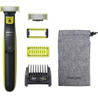 Philips Norelco Oneblade Qp2821/20 mens shaver Foil Trimmer Grey, Lime