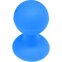 Phone holder with a round head - blue Silicone Round Head Holder For Mobile Blue