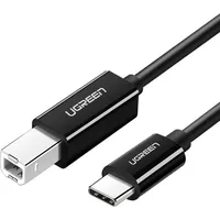 Printer Cable Usb-C 2.0 to Usb-B Ugreen Us241, 1M Black 80811