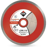 Rubi Cpr dimanta disks porcelāna keramikai, sauss, 125/22,2 mm, Superpro klase, 30973