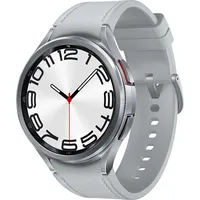 Samsung Galaxy Watch6 Classic 47 mm Digital Touchscreen 4G Silver Sm-R965Fzsaeue