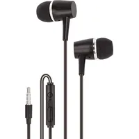 Setty wired earphones black Gsm108669