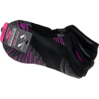 Skechers 3Pk Womens Lowcut Socks S113864-Blk Czarne 36-40