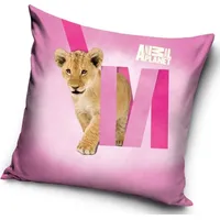 Spilvendrāna 40X40 C 3D Animal Planet Lion Little rozā Ap 1004 4919 1450030