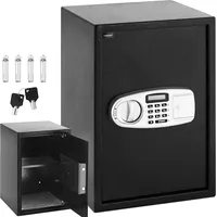 Stamony Elektroniskais mājas biroja seifs ar tērauda kombinēto slēdzeni 36X35X52 cm 10240075