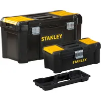 Stanley komplekts ar 2 Essential instrumentu kastēm 12,5 un 19 Stst1-75772