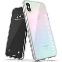 Superdry Snap iPhone X Xs Clear Case Gra dient 41584