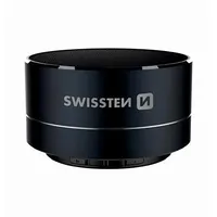 Swissten Bluetooth Bezvadu Skaļrunis ar Micro Sd / Telefona Zvana Funkcija Metāla Korpus 3W 8595217451179