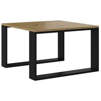 Top E Shop Modern Mini table 67X67X40 cm Artisan Oak/Black A/C