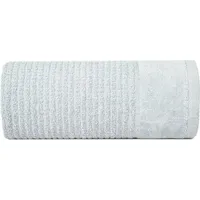 Towel Glory 2 30X50 sudrabs ar velūra apmali un sudraba diegu 500G/M2 frotē audums 382782