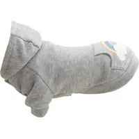 Trixie Rainbow Falls, bluza z kapturem, dla psa, jasnoszara, Xxs 21 cm Tx-680801
