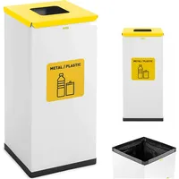 Ulsonix Groza konteiners atkritumu šķirošanai šķirošanas atkritumi 60 l - metāla plastmasa 10050444