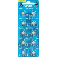 Vinnic Alkaline mini battery G0 / Ag0 Lr63 L521 10 pcs. L521F