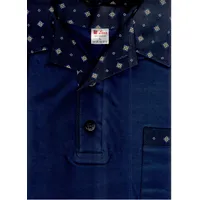 Vīriešu pidžamas sietspiede 188 izmērs L Navy Blue Ļoti zema cena Atlaide 134188