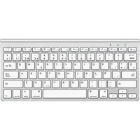 Wireless iPad keyboard Omoton Kb088 with tablet holder Silver