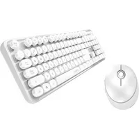 Wireless keyboard  mouse set Mofii Sweet 2.4G White Smk-623387Ag