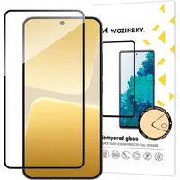 Wozinsky 9H rūdīts stikls visam Xiaomi 13 ekrānam ar melnu Full Glue rāmi 9145576274996