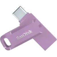 Zibatmiņa Sandisk Ultra Dual Drive Go Usb-A  Usb Type-C 128Gb Lavender Sdddc3-128G-G46L