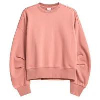 4F W sweatshirt H4Z21-Bld019 pink H4Z21Bld019Pudrowykoral