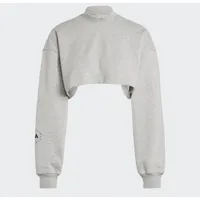 Adidas Sweatshirt by Stella Mccartney Truecasual Cropped Sportswear W Hr9173