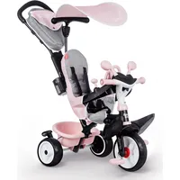 Baby Driver Komfort plus trīsritenis, rozā 741501