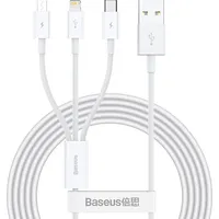 Baseus Superior Cable Usb - Lightning  micro Type 3,5 A 1,5M White Camltys-02