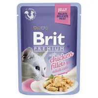 Brit Premium Chicken Fillets in Jelly - wet cat food 85G Art1113659