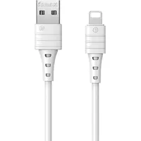 Cable Usb Lightning Remax Zeron, 1M, 2.4A White Rc-179I