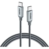 Choetech Usb Type C - cable 5A 100 W Power Delivery 480 Mbps 1,8 m gray Xcc-1002-Gy