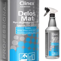Clinex Delos Mat 1L koka mēbeļu kopšanas šķidrums noņem putekļus un netīrumus 77-140