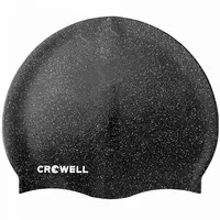 Crowell Silicone swimming cap Recycling Pearl black col.1 Kol.1Na