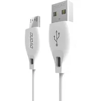 Dudao micro Usb data charging cable 2.4A 1M white L4M Cable Micro