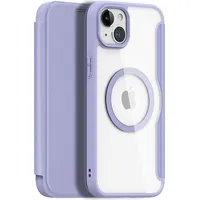 Dux Ducis Skin X Pro Magnetic Flip Magsafe Case iPhone 15 - Purple Apple Iphone