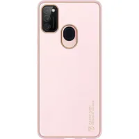 Dux Ducis Yolo elegant case made of soft Tpu and Pu leather for Samsung Galaxy M30S pink M21/M30S Pink