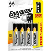 Energizer Aa/Lr6 Alkaline Power Baterijas 4Gab. 7638900246599