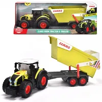 Farm Lielais Claas traktors ar piekabi 64 cm 3739004