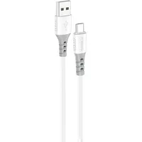 Foneng X66 Usb to Micro Cable, 20W, 3A, 1M White
