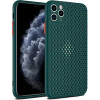 Fusion Breathe Case Silikona Aizsargapvalks Priekš Apple iPhone 7  8 Se 2020 Zaļš Fsn-Br-Bc-Iph78-Gr