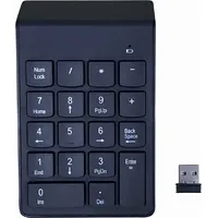 Gembird Kpd-W-02 numeric keypad Notebook/Pc Bluetooth Black