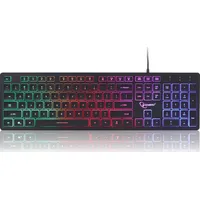 Gembird Rainbow Backlight Multimedia Keyboard Kb-Uml-01