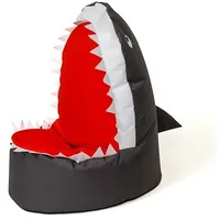 Go Gift Sako bag pouf Shark black Xxl 100 x 60 cm Art1205720