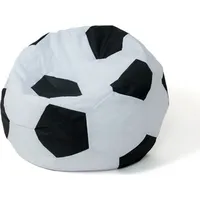 Go Gift Sako bag pouffe ball white-black L 80 cm Art1205919