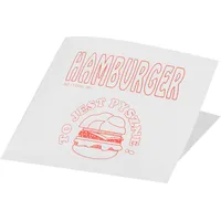 Gsg24 Iepakojuma maisa aploksne Hamburger 15X15Cm folija pārklāta 200Gab. Op-Ham-15X15