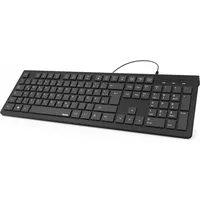Hama Basic keyboard Kc-200 black 4047443438294