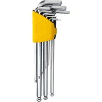 Hex Key Sets 1.5-10Mm Deli Tools Edl3080 Silver Edl3090