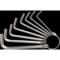 Hex Key Sets 1.5-6Mm Deli Tools Edl3080 Silver
