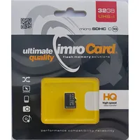 Imro Microsd 32Gb cl.10  Uhs-I Microsd10/32G