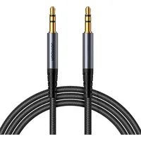 Joyroom stereo audio cable Aux 3.5 mm mini jack 2M black Sy-A08 Black2M