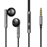 Joyroom Wired Series Jr-Ew06 wired headphones, metal - dark gray